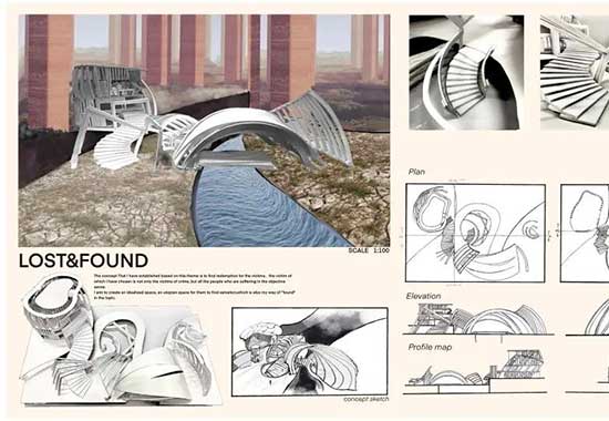 广州美院附中AIP周之易建筑作品